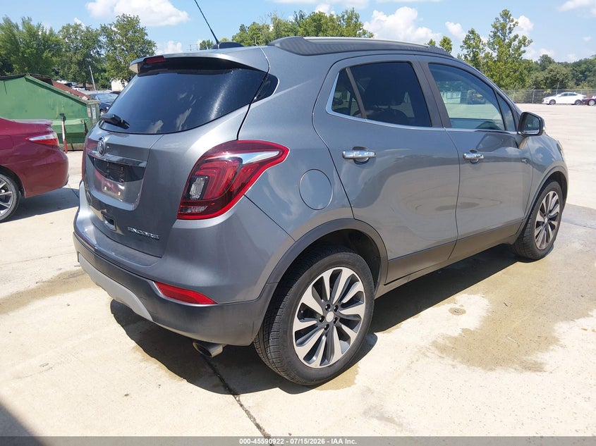 Vin: kl4cjcsm8kb886968, lot: 46089299, buick encore fwd essence 20194