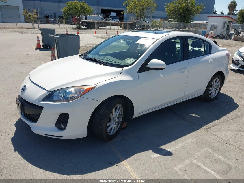 Vin: jm1bl1w85c1575454, lot: 46089302, mazda mazda3 i grand touring 20122
