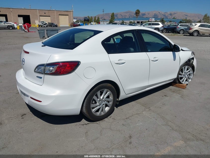 Vin: jm1bl1w85c1575454, lot: 46089302, mazda mazda3 i grand touring 20124
