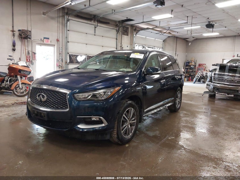 Vin: 5n1al0mm6gc521544, lot: 46089364, infiniti qx60 20162