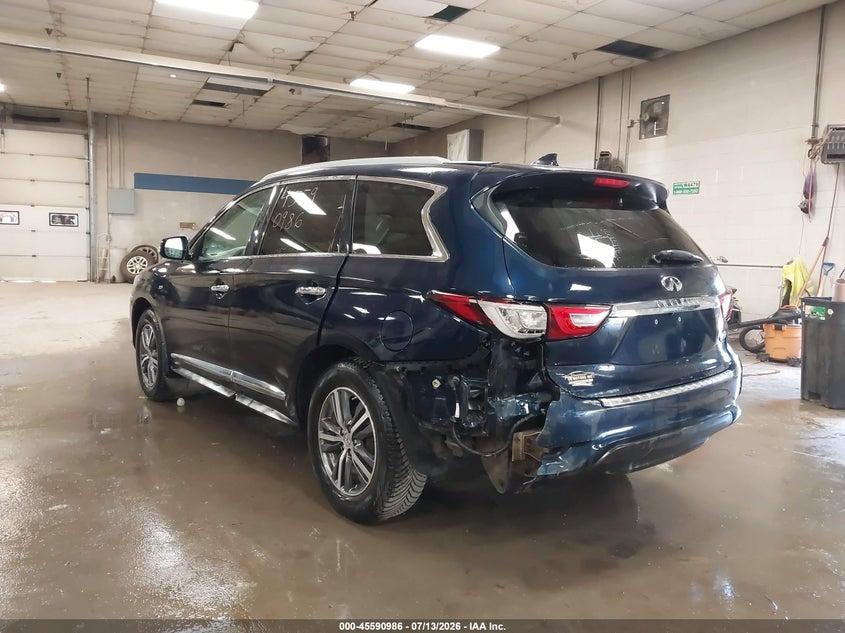 Vin: 5n1al0mm6gc521544, lot: 46089364, infiniti qx60 20163