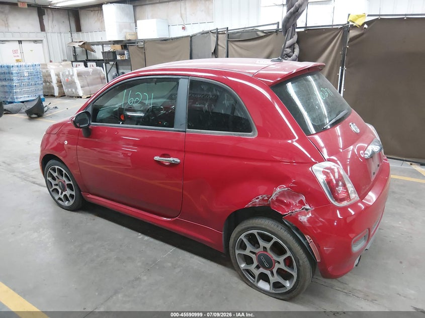 2013 Fiat 500 Sport VIN: 3C3CFFBRXDT553746 Lot: 45590999