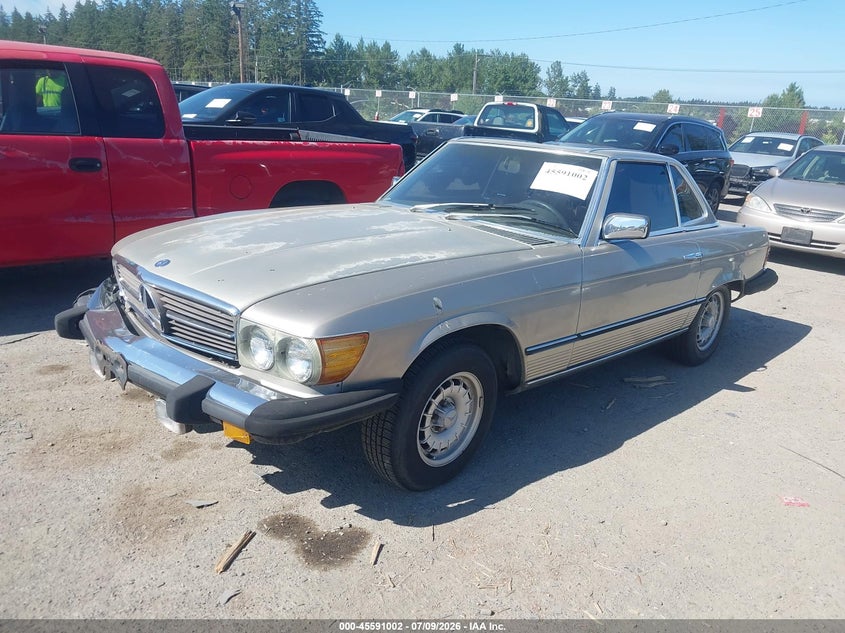 1985 MERCEDES-BENZ 380 auction photo 2