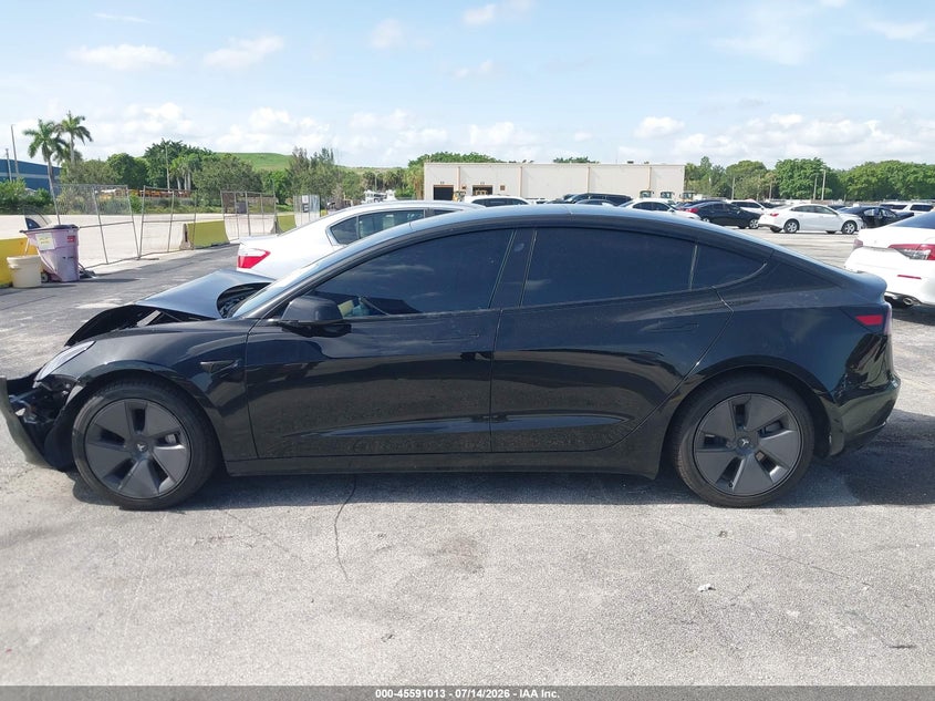 2022 Tesla Model 3 Rear-Wheel Drive VIN: 5YJ3E1EA7NF110185 Lot: 45591013