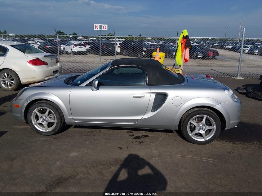 2001 Toyota Mr2 Spyder VIN: JTDFR320410034880 Lot: 45591018