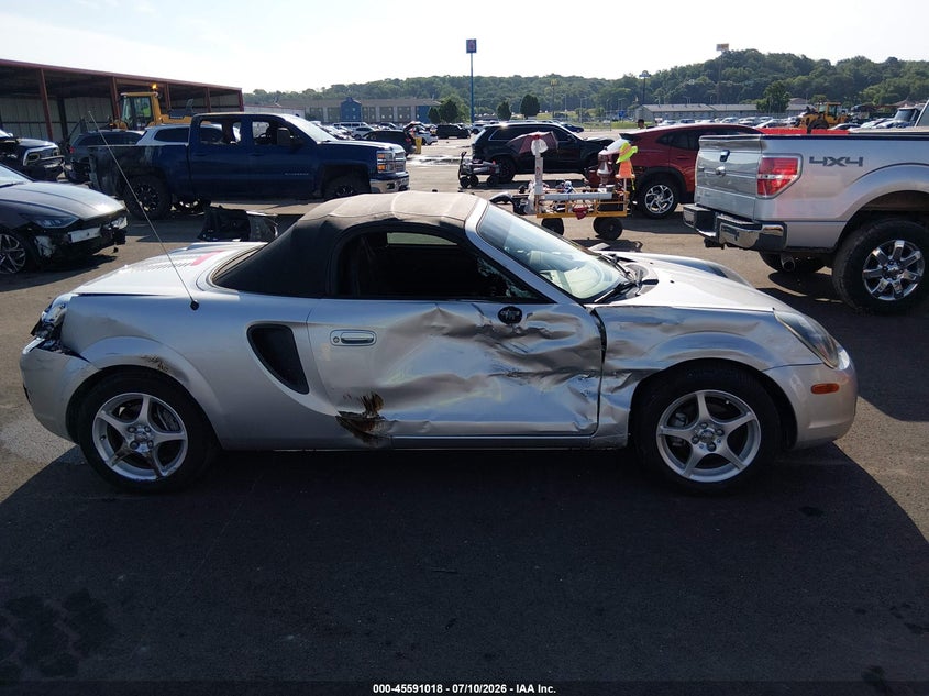2001 Toyota Mr2 Spyder VIN: JTDFR320410034880 Lot: 45591018