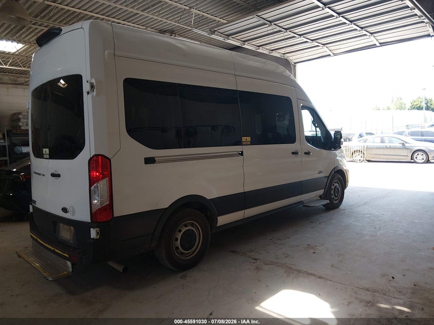 Vin: 1fbax2x84pka80638, lot: 46089407, ford transit-350 passenger van xl 20234