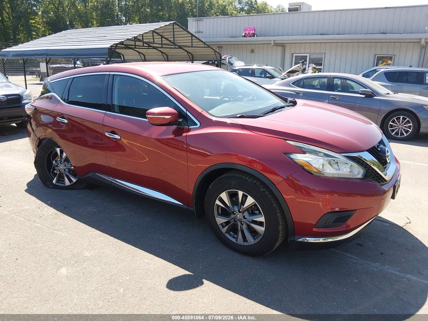 2015 Nissan Murano S, Правый зад, IAAI, VIN 5N1AZ2MH3FN274144