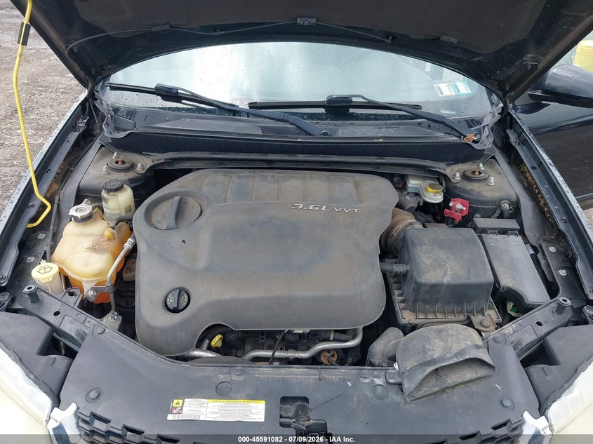 2012 DODGE AVENGER SEDAN 3.6L V-6 DOHC, VVT, 283HP