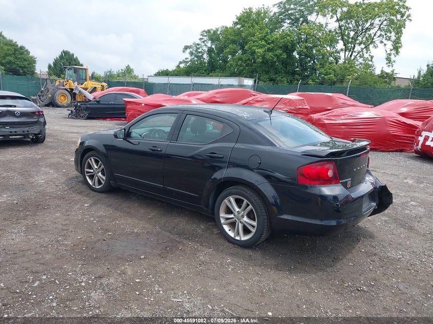 Vin: 1c3cdzeg3cn251991, lot: 46089459, dodge avenger sxt plus 20123