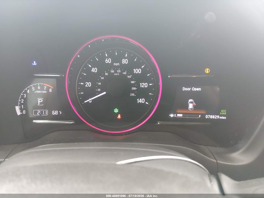 2020 HONDA HR-V auction photo 7