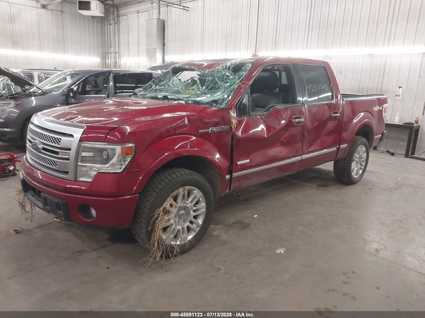 2013 Ford F-150, All Over, IAAI, VIN 1FTFW1ET6DFD26776 — photo 2
