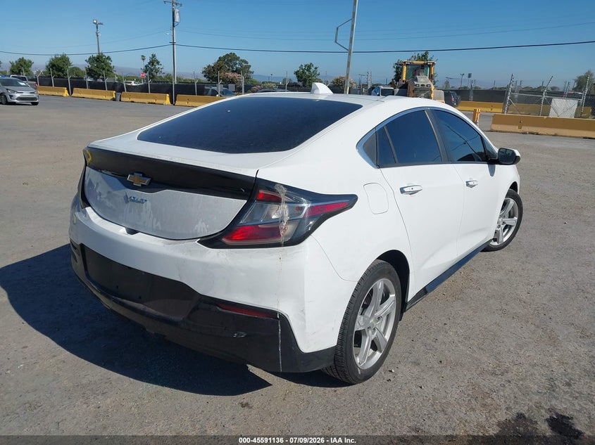 Vin: 1g1rc6s5xju153062, lot: 46089513, chevrolet volt lt 20184