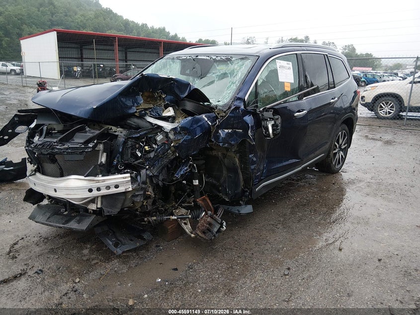 2019 Honda Pilot, Front End, IAAI, VIN 5FNYF6H6XKB088542 — photo 2
