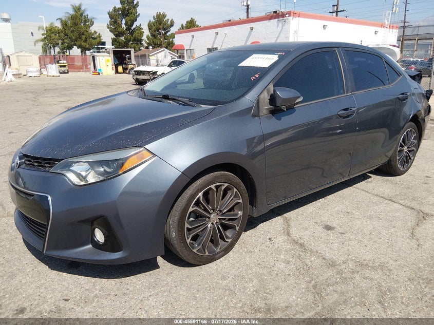 2016 TOYOTA COROLLA auction photo 2