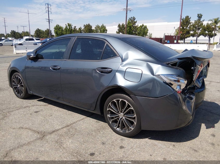 2016 TOYOTA COROLLA auction photo 3