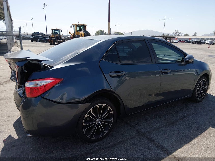 2016 TOYOTA COROLLA auction photo 4