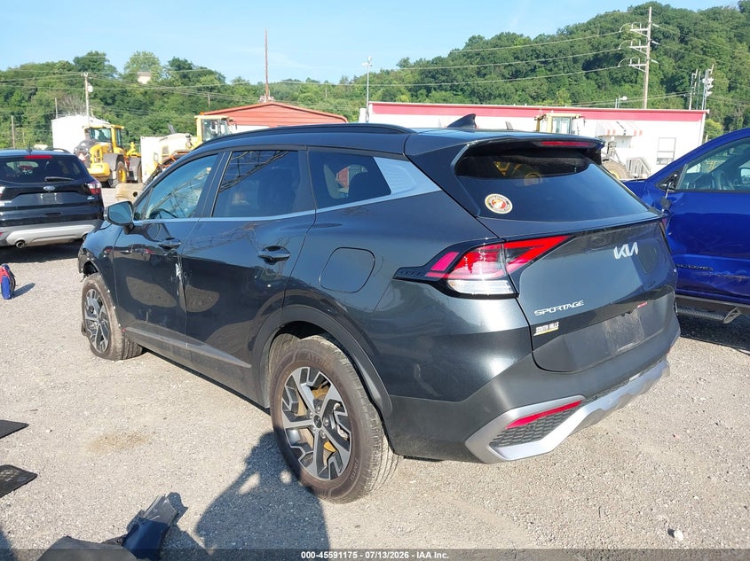 2025 KIA SPORTAGE HYBRID auction photo 3