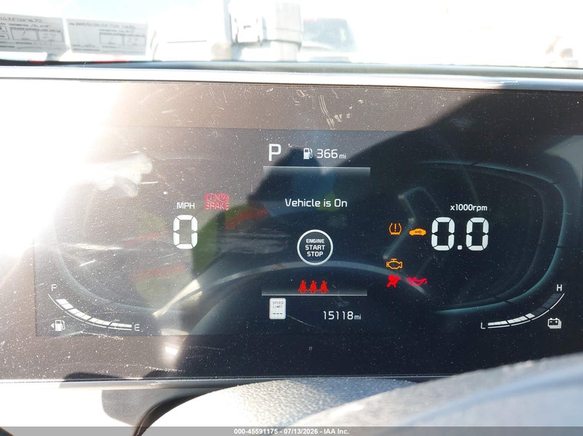 2025 KIA SPORTAGE HYBRID auction photo 7