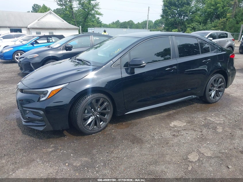 2025 Toyota Corolla, Right Side, IAAI, VIN 5YFS4MCE9SP233119 — photo 2