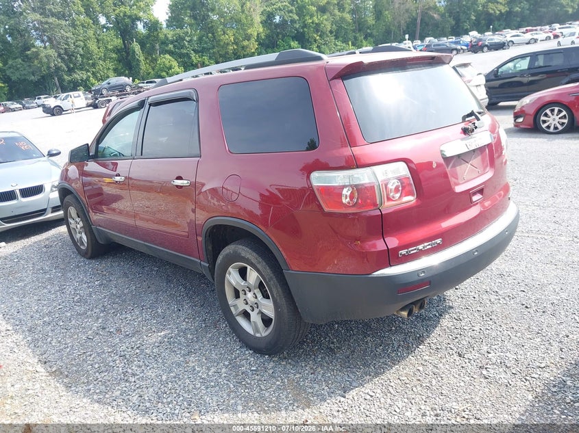 Vin: 1gkkrped5bj186865, lot: 46089587, gmc acadia sle 20113