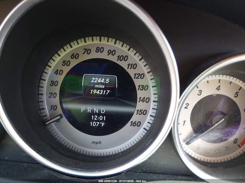 2013 Mercedes-Benz C 250 Sport VIN: WDDGF4HB1DA863261 Lot: 45591226