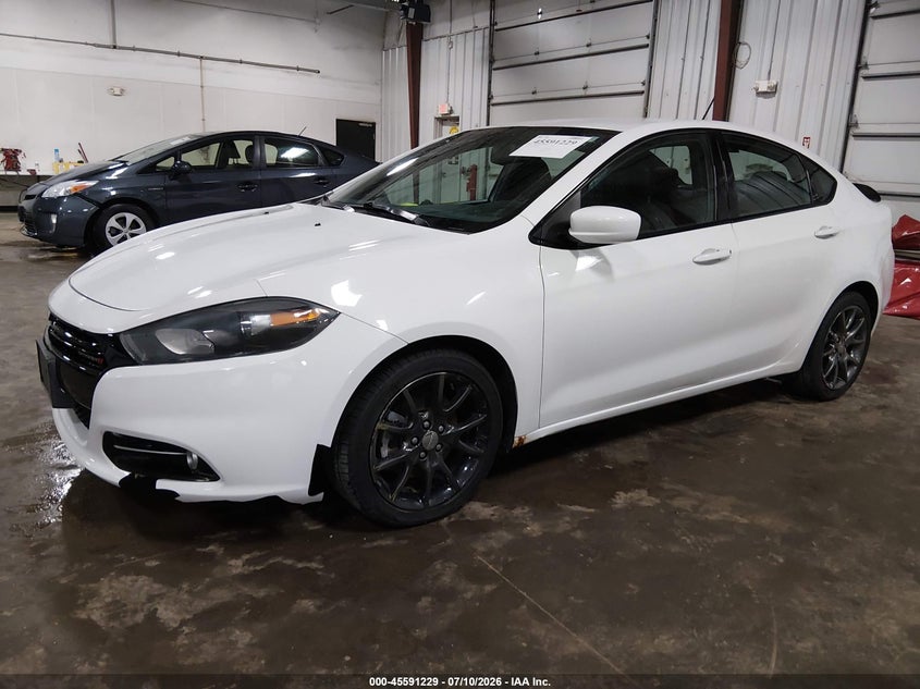 Vin: 1c3cdfbb8ed672086, lot: 46089606, dodge dart sxt 20142