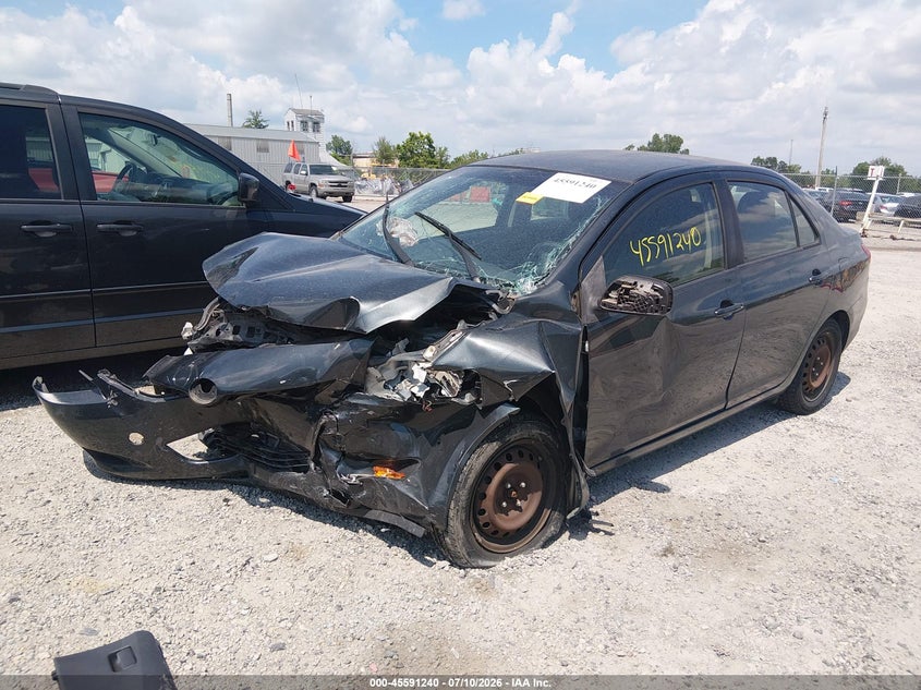 Vin: jtdbt4k34bl000860, lot: 46089617, toyota yaris 20112