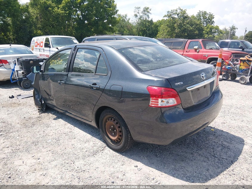 Vin: jtdbt4k34bl000860, lot: 46089617, toyota yaris 20113