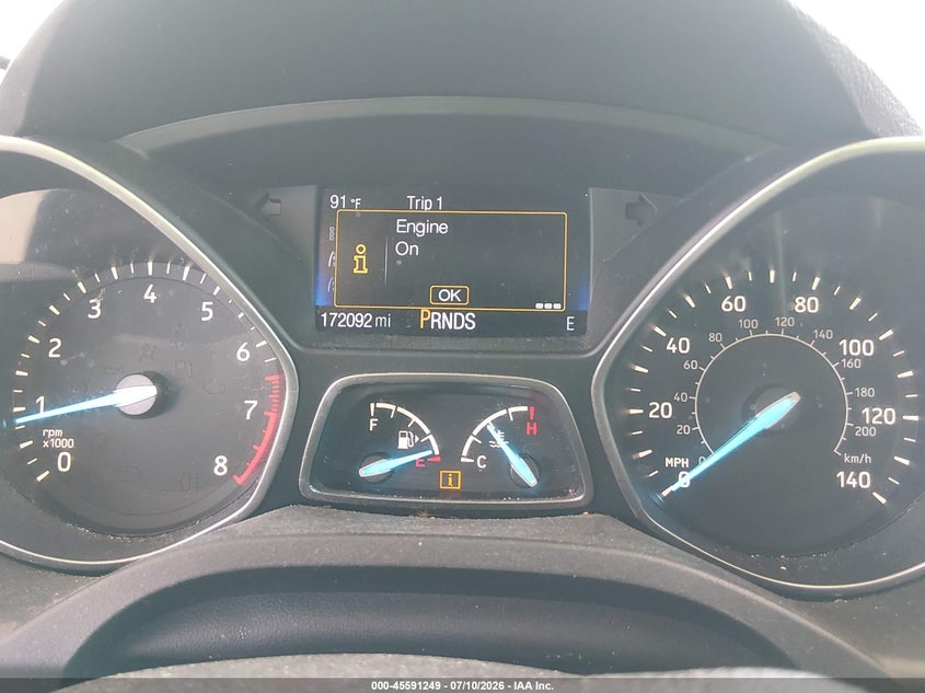 2017 FORD ESCAPE auction photo 7