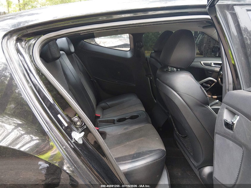 2012 Hyundai Veloster Base W/Black VIN: KMHTC6ADXCU065505 Lot: 45591255