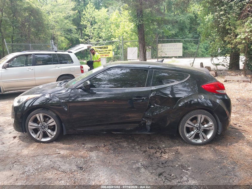 2012 HYUNDAI VELOSTER HATCHBACK 1.6L I-4 DI, DOHC, VVT, 138HP