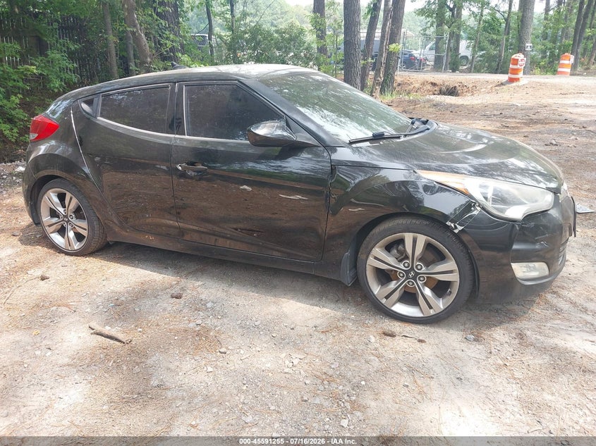 Vin: kmhtc6adxcu065505, lot: 46089632, hyundai veloster base w/black 2012 img_1