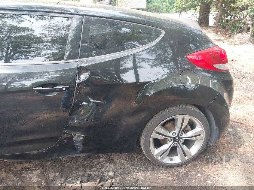 2012 HYUNDAI VELOSTER HATCHBACK 1.6L I-4 DI, DOHC, VVT, 138HP