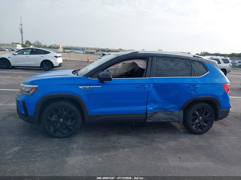 2024 Volkswagen Taos 1.5T Se VIN: 3VVEX7B29RM058922 Lot: 45591257