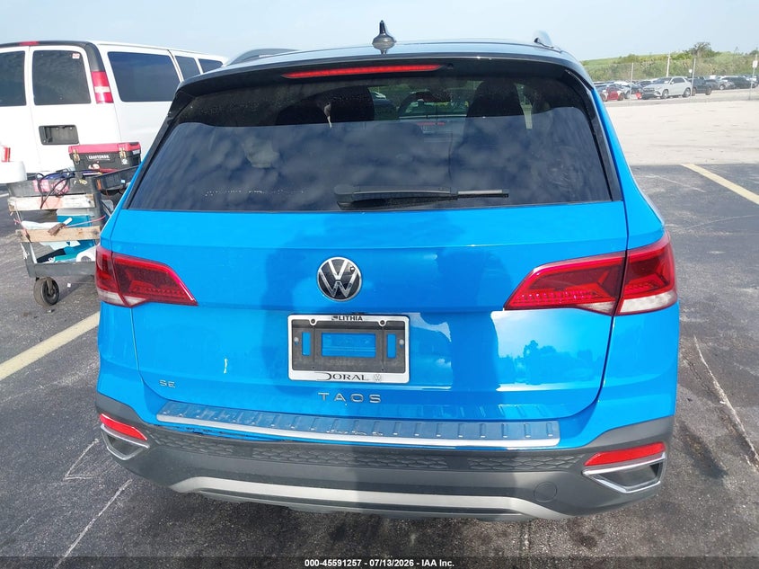 2024 Volkswagen Taos 1.5T Se VIN: 3VVEX7B29RM058922 Lot: 45591257