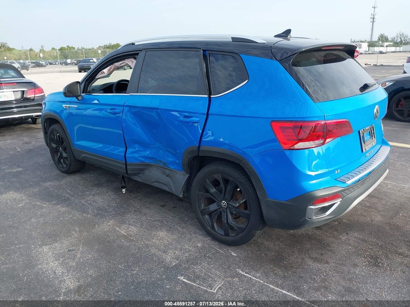 2024 Volkswagen Taos 1.5T Se VIN: 3VVEX7B29RM058922 Lot: 45591257