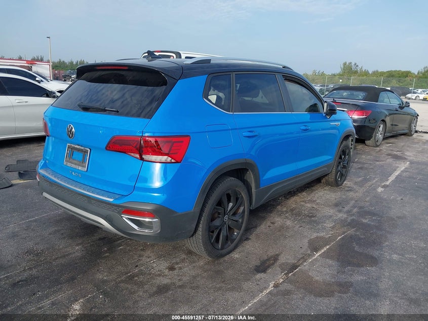 2024 Volkswagen Taos 1.5T Se VIN: 3VVEX7B29RM058922 Lot: 45591257