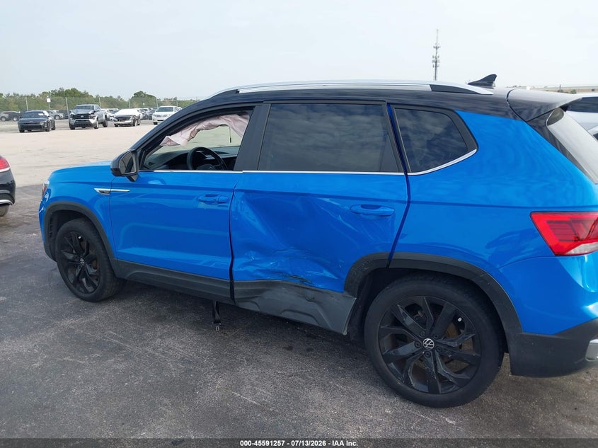 2024 Volkswagen Taos 1.5T Se VIN: 3VVEX7B29RM058922 Lot: 45591257