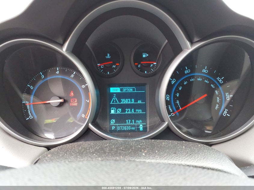 2014 CHEVROLET CRUZE auction photo 7