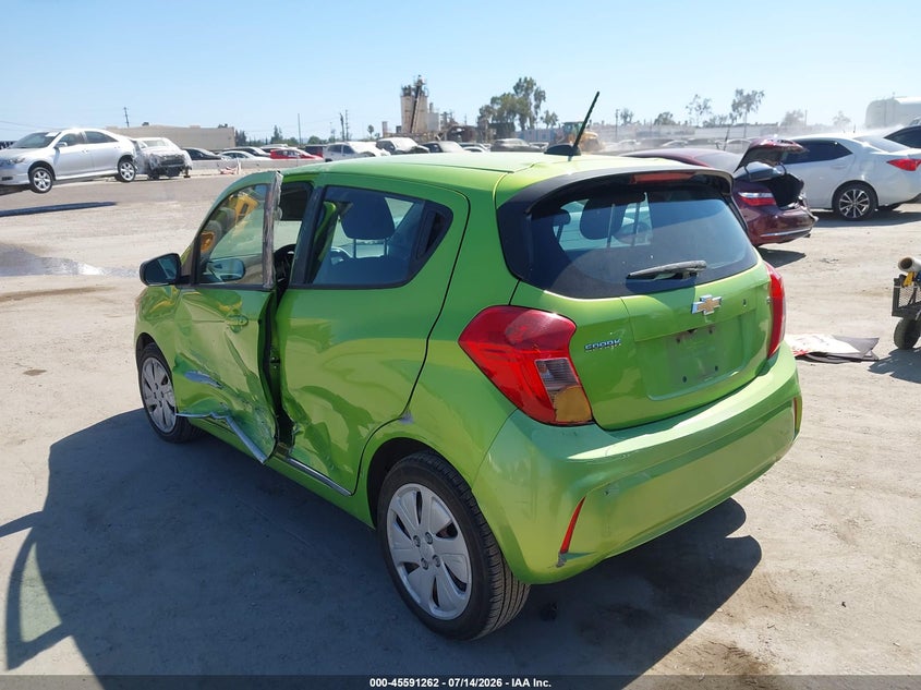 Vin: kl8cb6sa0gc605489, lot: 46089639, chevrolet spark ls cvt 20163