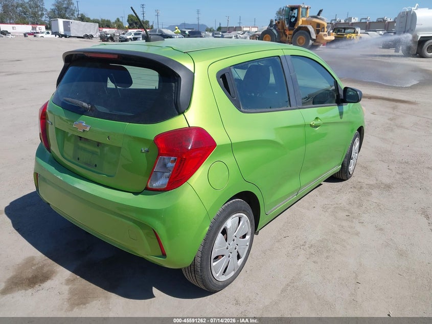 Vin: kl8cb6sa0gc605489, lot: 46089639, chevrolet spark ls cvt 20164