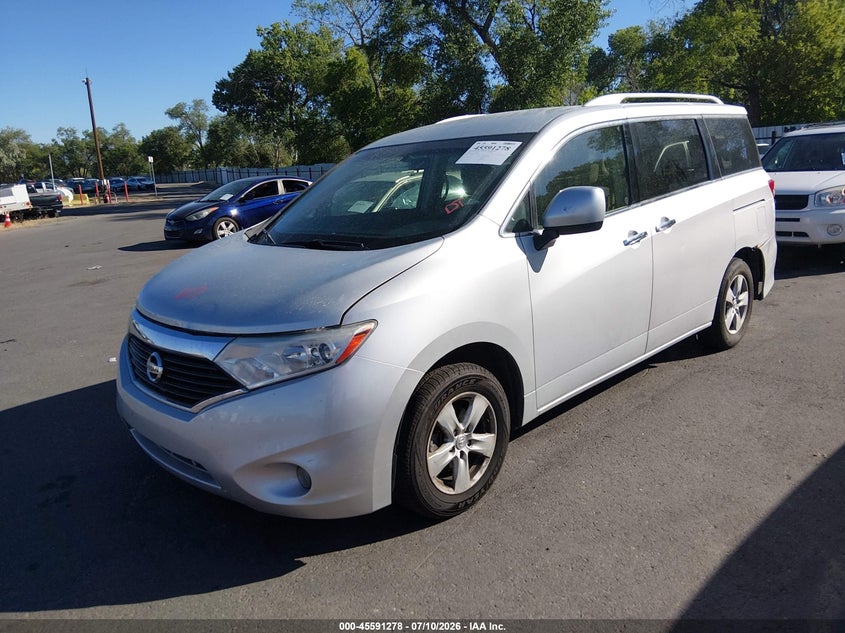 2016 Nissan Quest, Удар ззаду, IAAI, VIN JN8AE2KP1G9154710 — фото 2