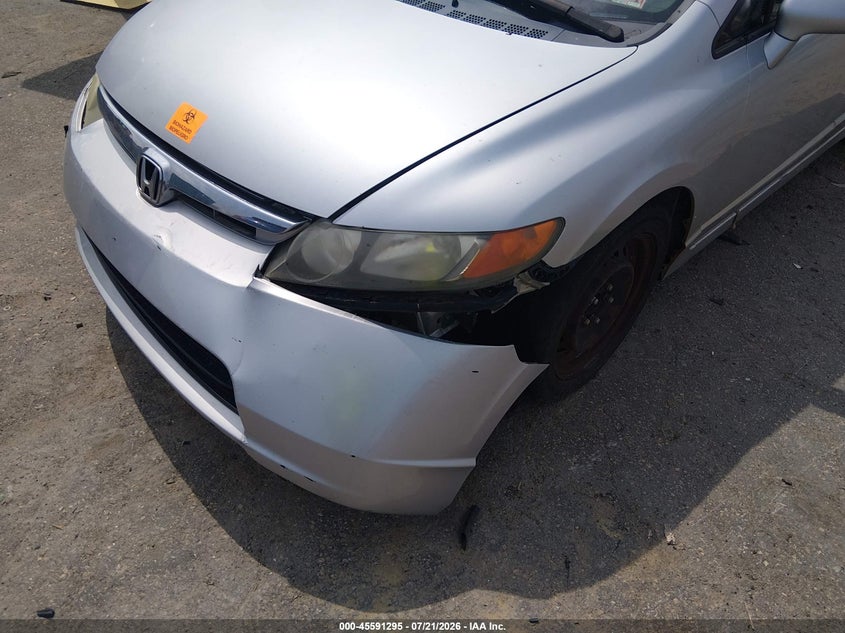 2006 Honda Civic Lx VIN: 1HGFA16556L097074 Lot: 45591295