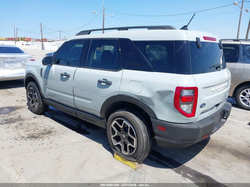 2022 Ford Bronco Sport Big Bend VIN: 3FMCR9B67NRE35867 Lot: 45591309