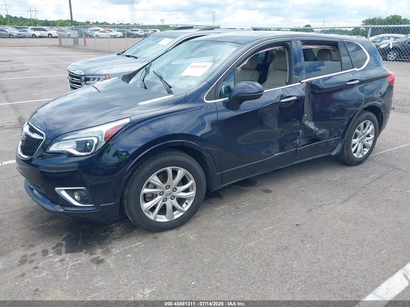 Vin: lrbfxbsa0ld228759, lot: 46089688, buick envision fwd preferred 20202
