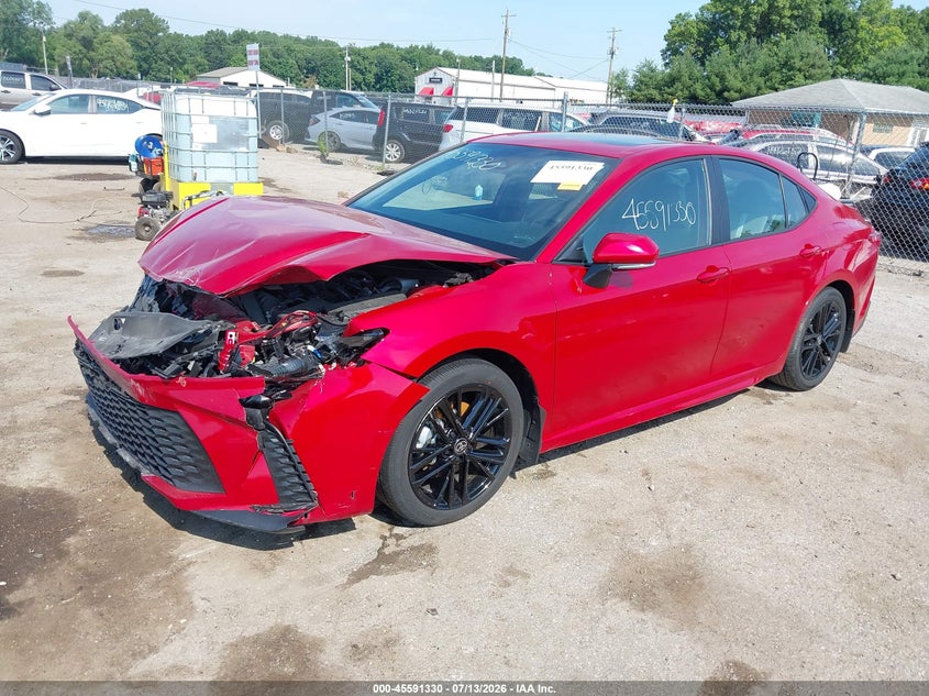 2025 Toyota Camry, Front End, IAAI, VIN 4T1DAACK0SU100558 — photo 2