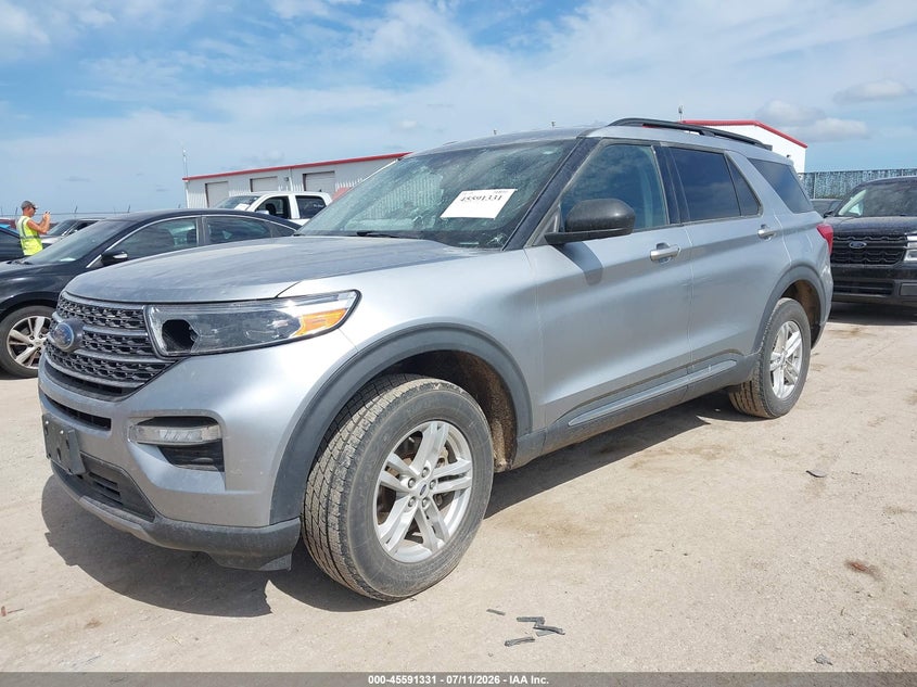 Vin: 1fmsk8dh7ngb90410, lot: 46089708, ford explorer xlt 20222