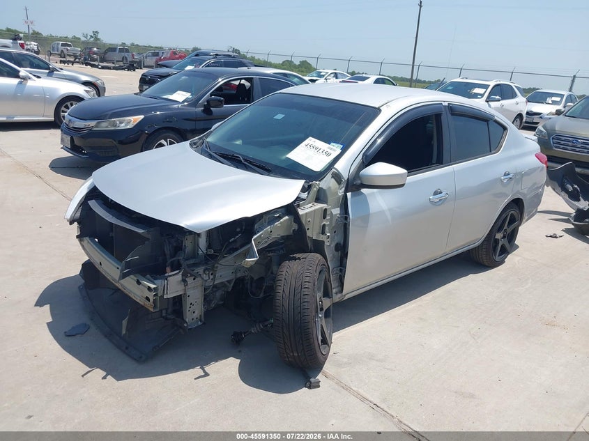 Vin: 3n1cn7ap9jl854639, lot: 46089727, nissan versa 1.6 sv 20182