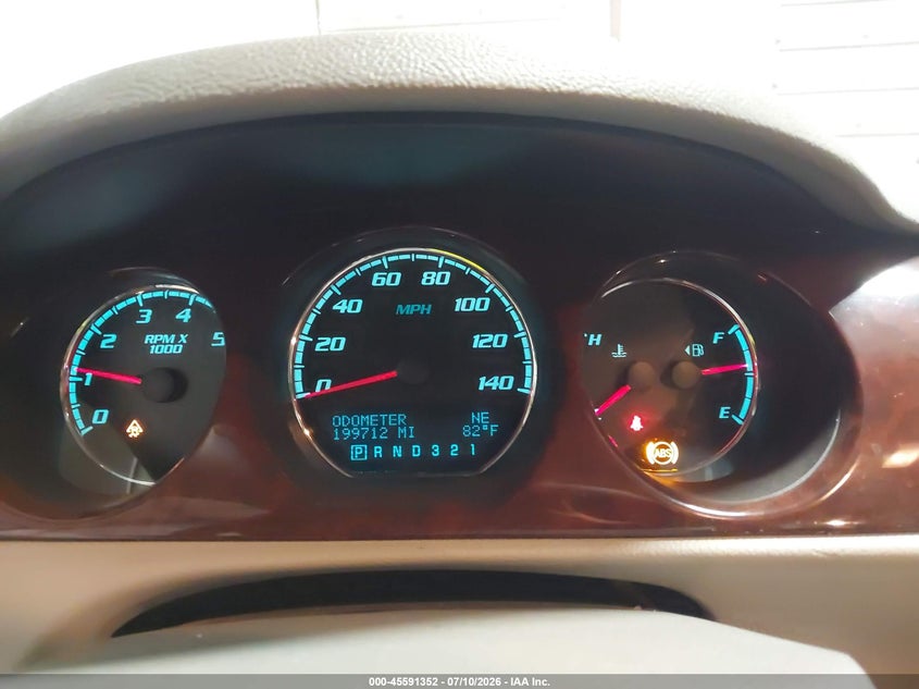 2009 Buick Lucerne Cxl VIN: 1G4HD57M49U100455 Lot: 45591352